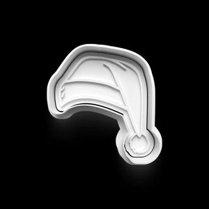 Weihnachtsmützen Keks-Ausstecher für festliche Plätzchen, ideal für DIY-Baking-Projekte und Geschenkideen.