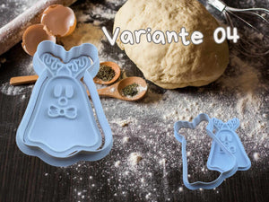 Niedliche Gespenster Ausstechformen in der Küche, perfekt für Weihnachts- und Halloween-Kekse.