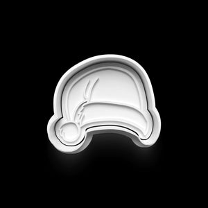 Weihnachtsmützen Keks-Ausstecher für festliche Plätzchen, detailreich und ideal für DIY-Backprojekte.