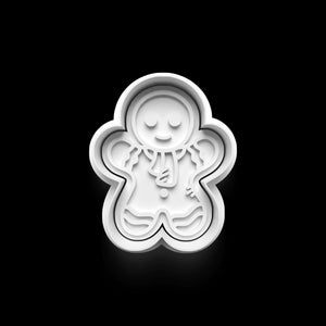 Lebkuchenmann Ausstecher für weihnachtliche Plätzchen, perfekt für DIY Backprojekte und festliche Bäckerei.